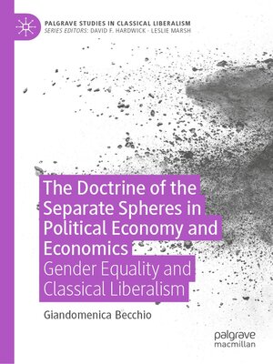 cover image of The Doctrine of the Separate Spheres in Political Economy and Economics
